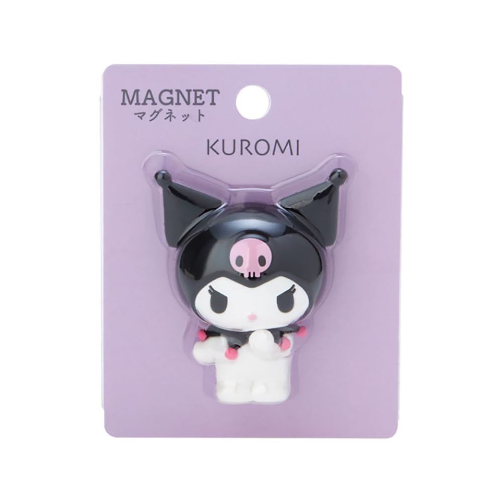Sanrio Chromi Mascot Magnet on fridge adds playful charm and helps organize notes.