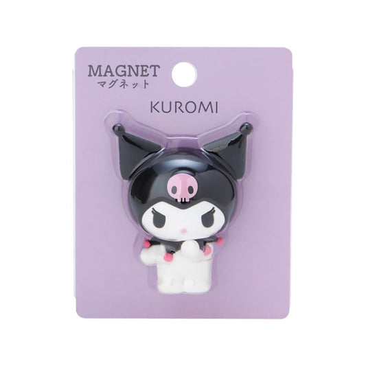 Sanrio Chromi Mascot Magnet on fridge adds playful charm and helps organize notes.