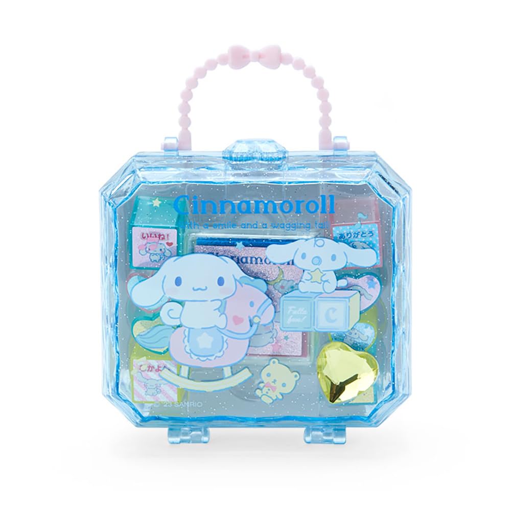SANRIO Cinnamoroll Stamper Kit Case keeps stamping tools organized for on-the-go crafts