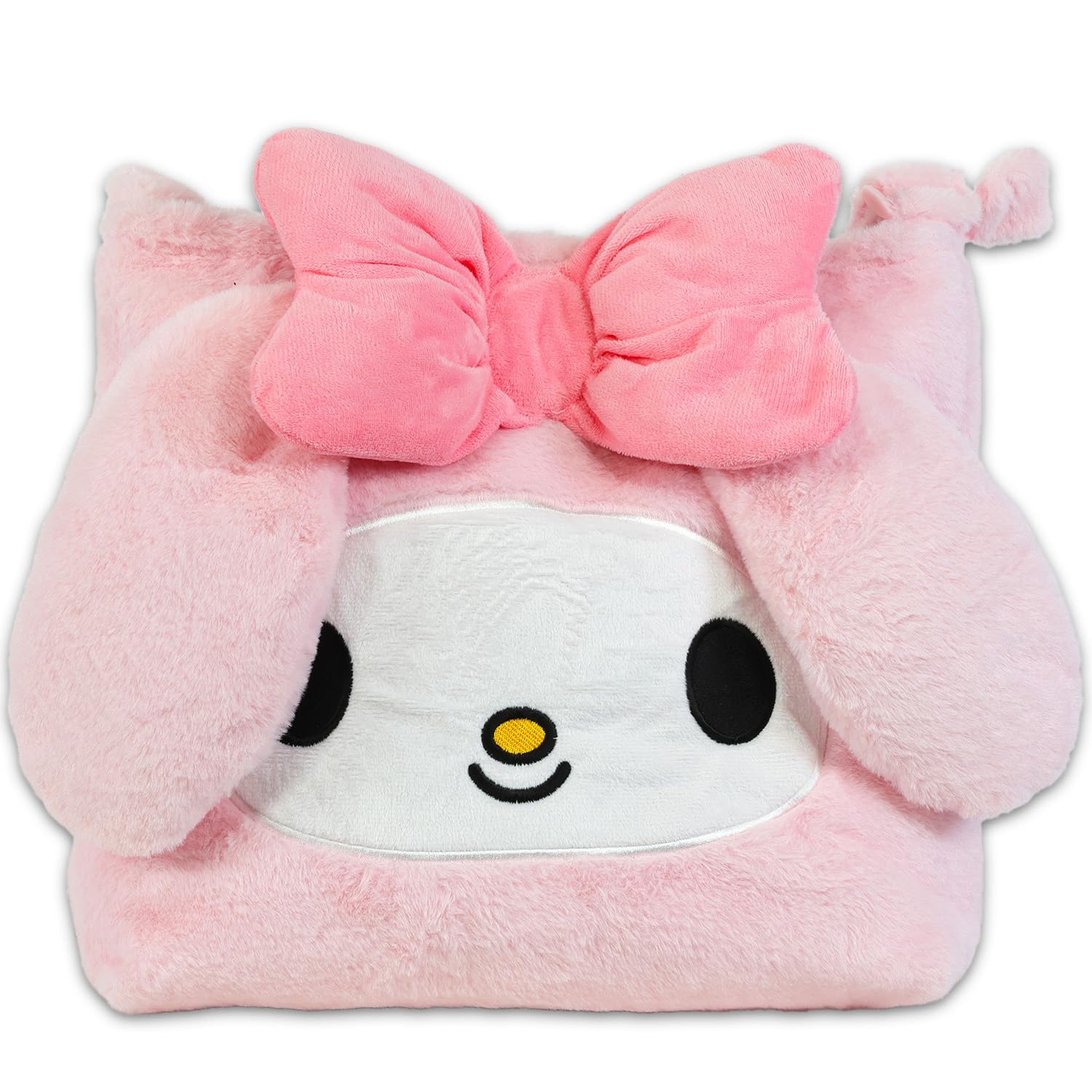 SANRIO Hello Kitty stickers included for playful bag customization