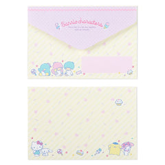 SANRIO letter set characters—iconic faces brighten any note.