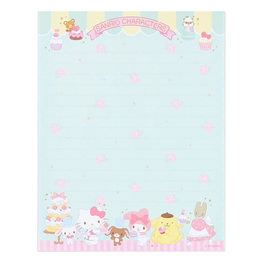SANRIO Letter Set design 4—cute icons inviting personal messages.