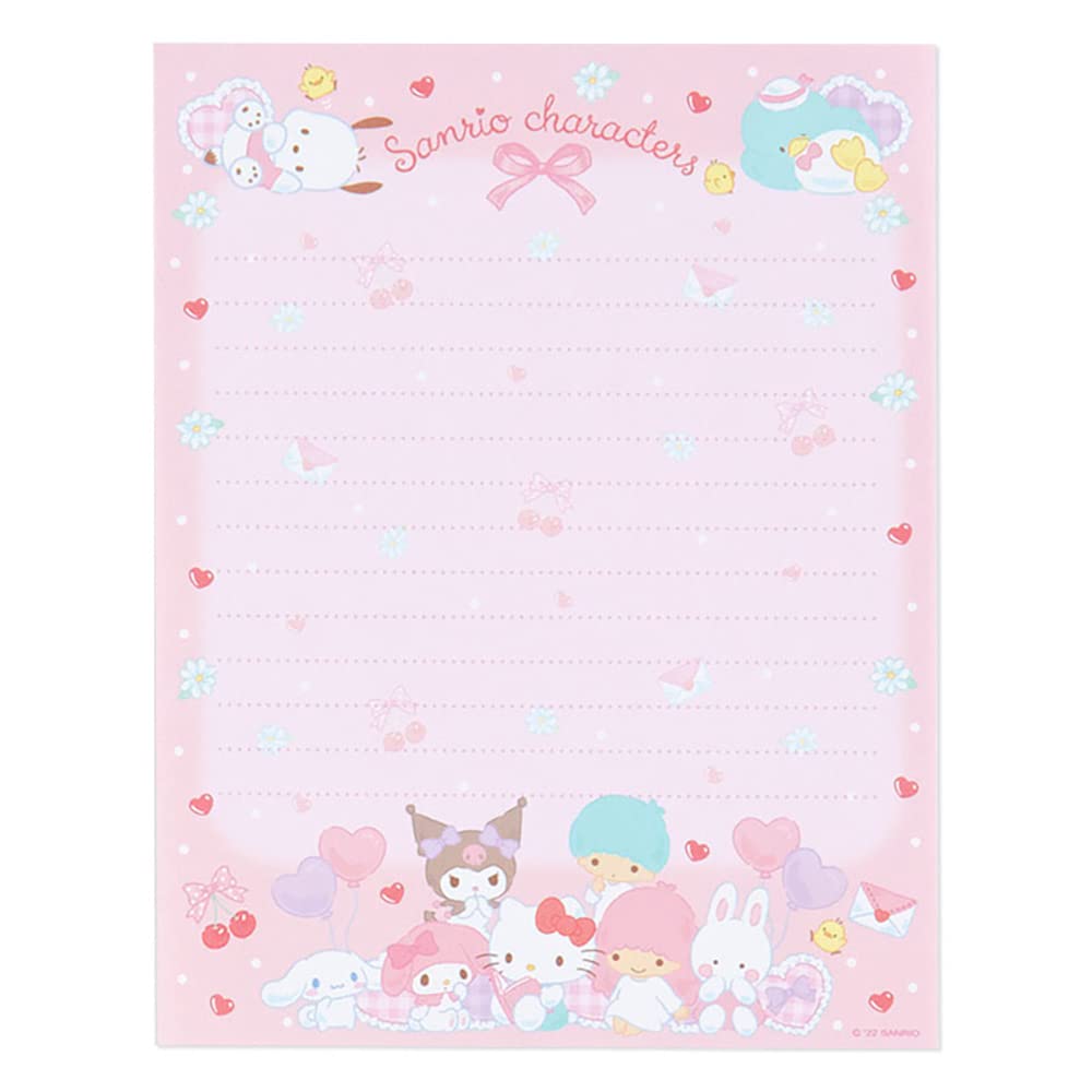 SANRIO Letter Set design 5—warm characters for heartfelt greetings.