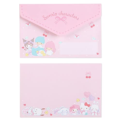 SANRIO letter set gift ready—presents with a warm, ready-to-write set.