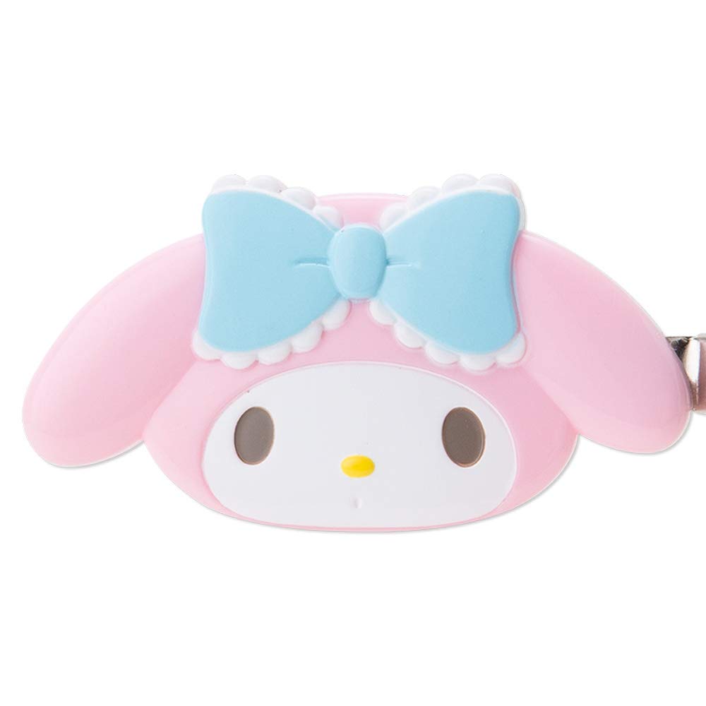 SANRIO My Melody bangs clip close-up, showing ABS resin and smooth finish.