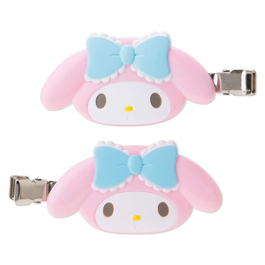 SANRIO My Melody bangs clip, left-facing design, convenient during makeup or meals.