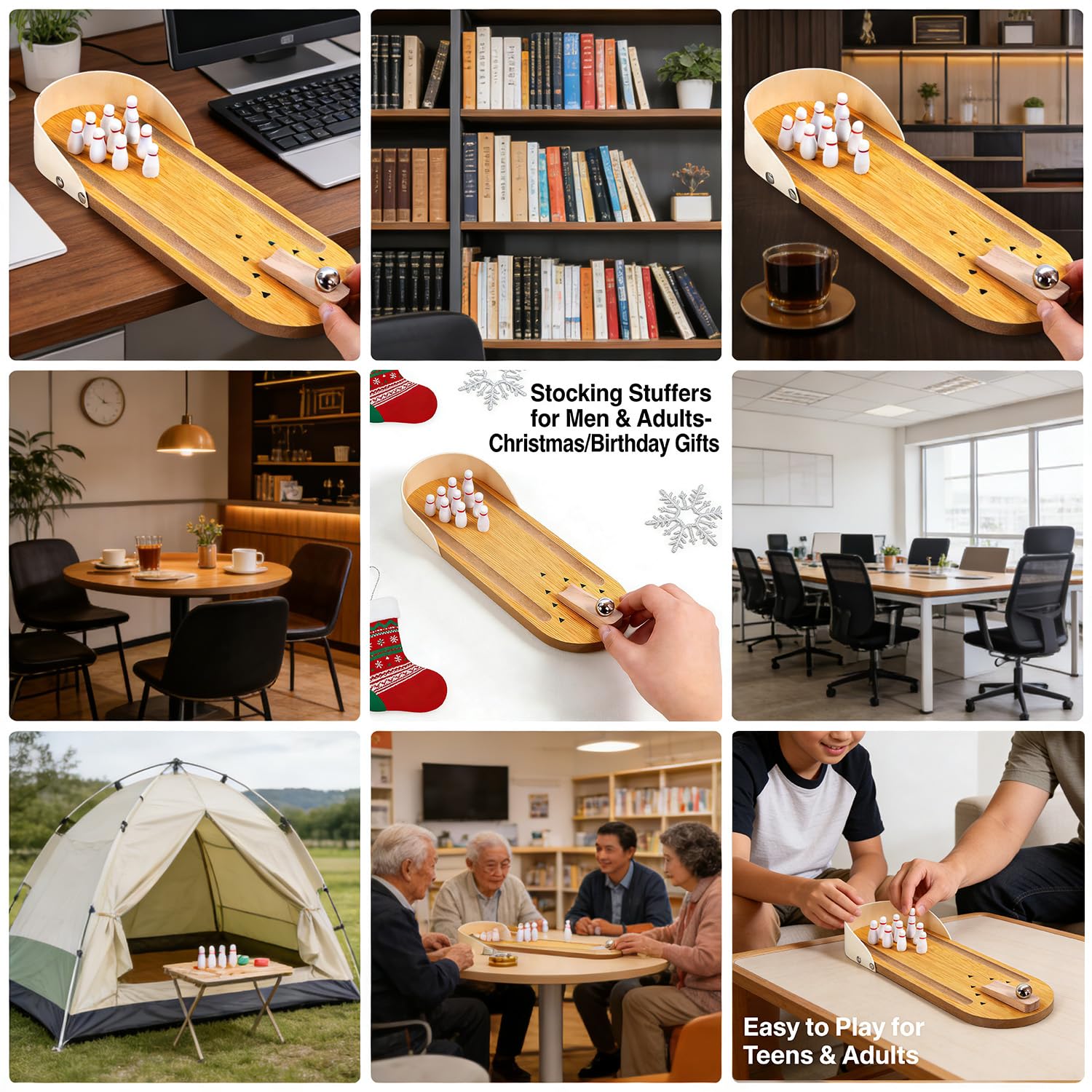 SANTA CASA gift-ready mini game set sparks conversation and laughter