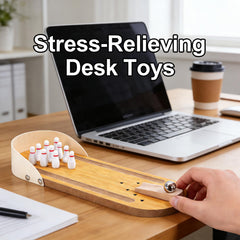 SANTA CASA wooden bowling pins with tactile feedback during quick play