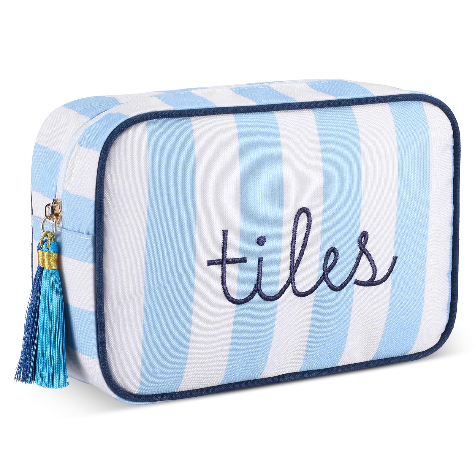 Sanwuta Mahjong Tile Bag with zipper keeps tiles secure during travel