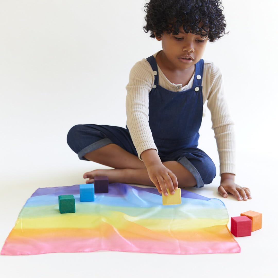 Sarah's Silks mini playsilk bath-time 21—soft, non-toxic fun during tub adventures
