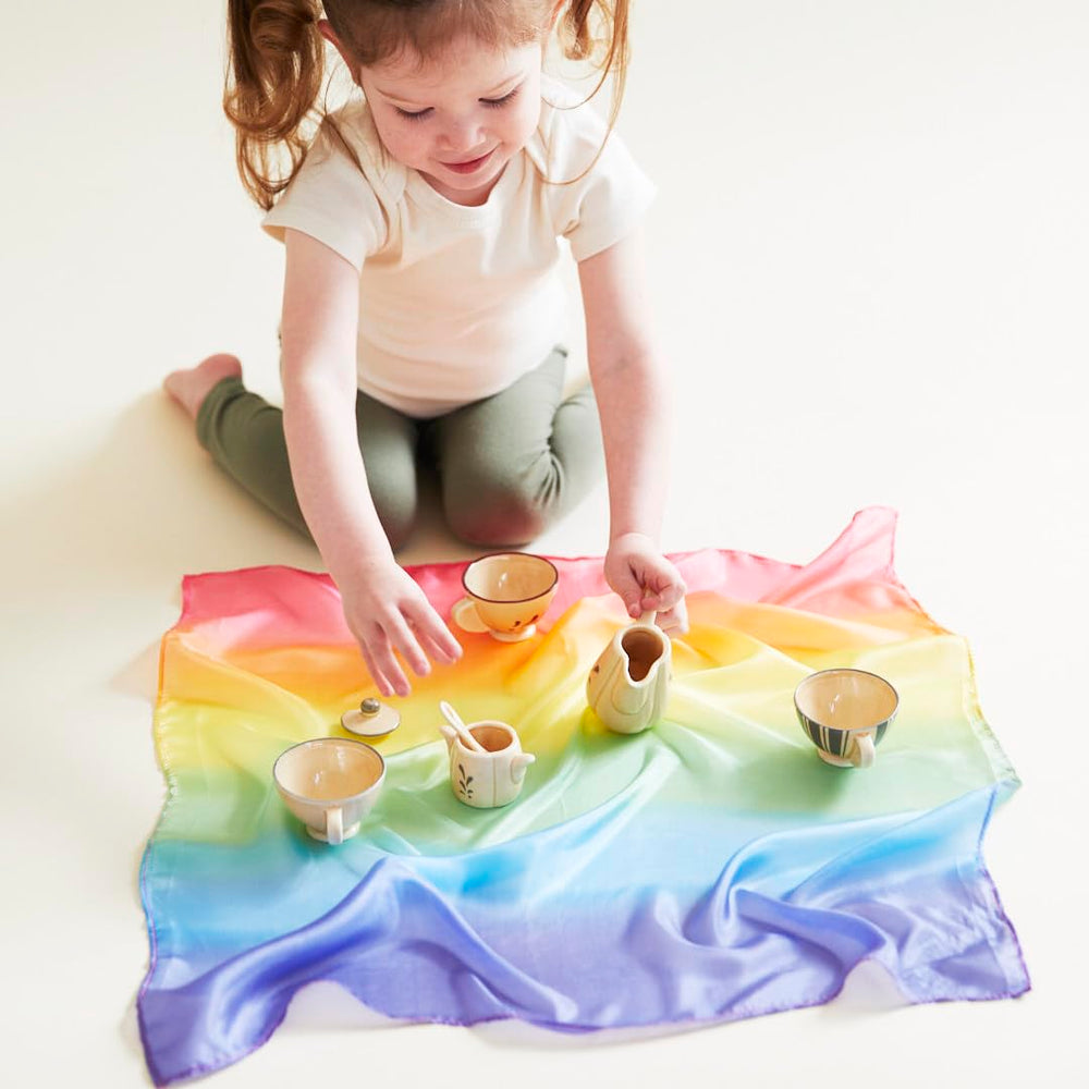Sarah's Silks mini playsilk starry night 21—creativity boost for pretend play and storytelling