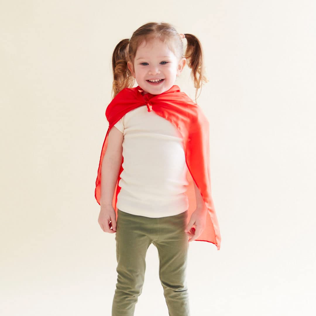 Sarah's Silks Mini Playsilks pink: imaginative dress-up and sensory exploration
