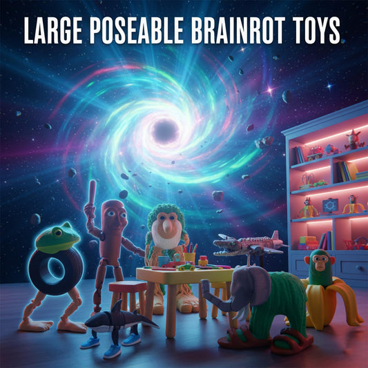 Sarcidery Brainrot desk display figure adds quirky charm to your workspace