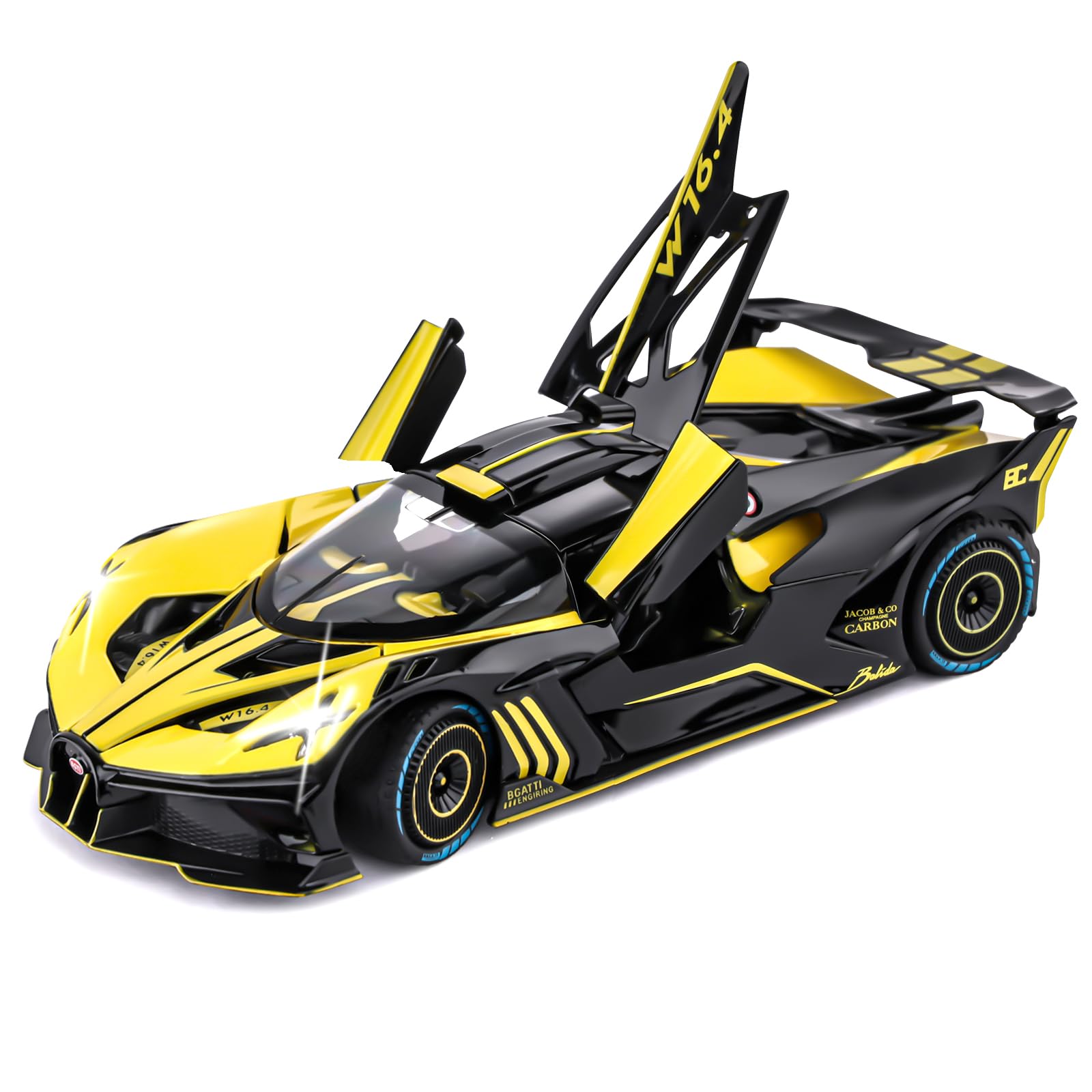 SASBSC Bolide 1:24 diecast body shows durable alloy construction for display