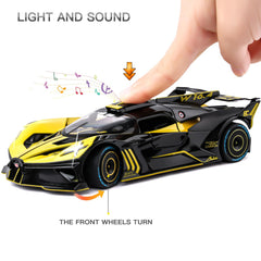 SASBSC Bolide 1:24 with openable doors and hood for interactive viewing