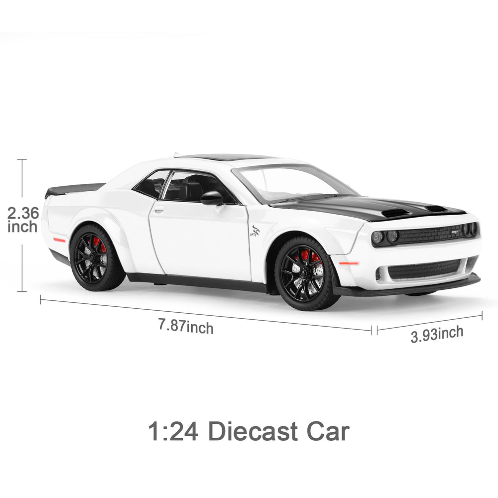 SASBSC muscle car toy, white interior detail for interactive exploration