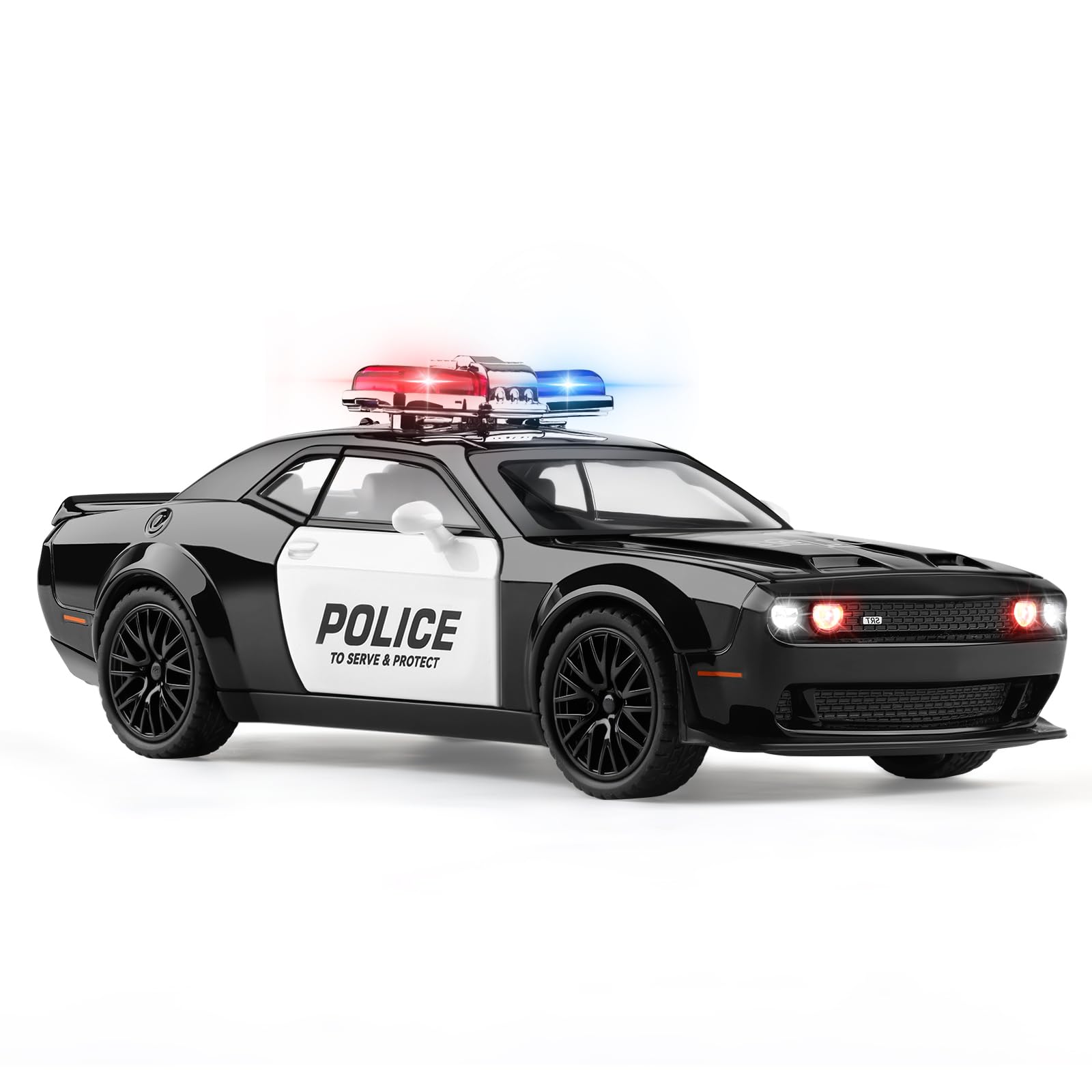 SASBSC police car diecast 1-32 scale for authentic play and display