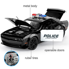 SASBSC Police Car Toy interior detail enhances realistic imaginative play