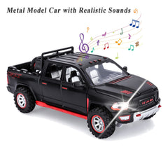 SASBSC toy truck side view demonstrates comfortable grip for kids ages 3 to 8.