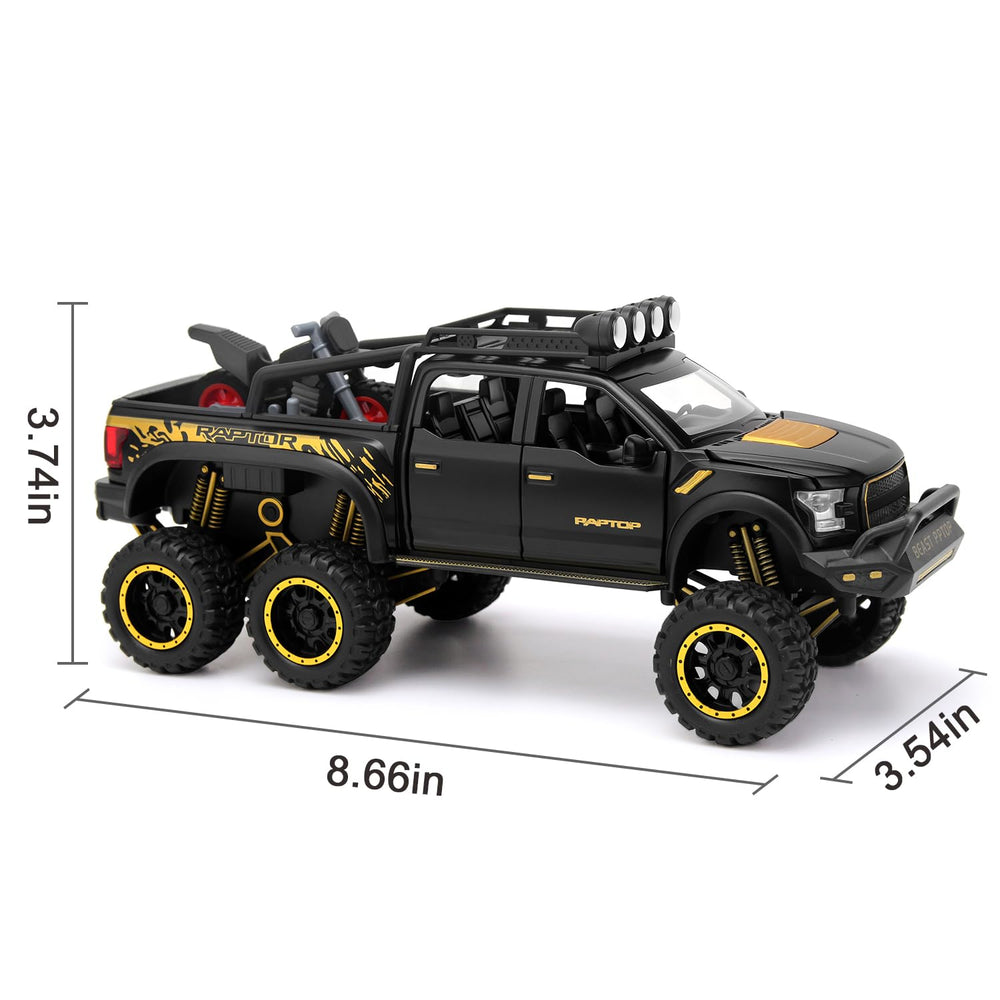 SASBSC 1:24 scale truck size 8.6 x 3.5 x 3.7 inches for small hands