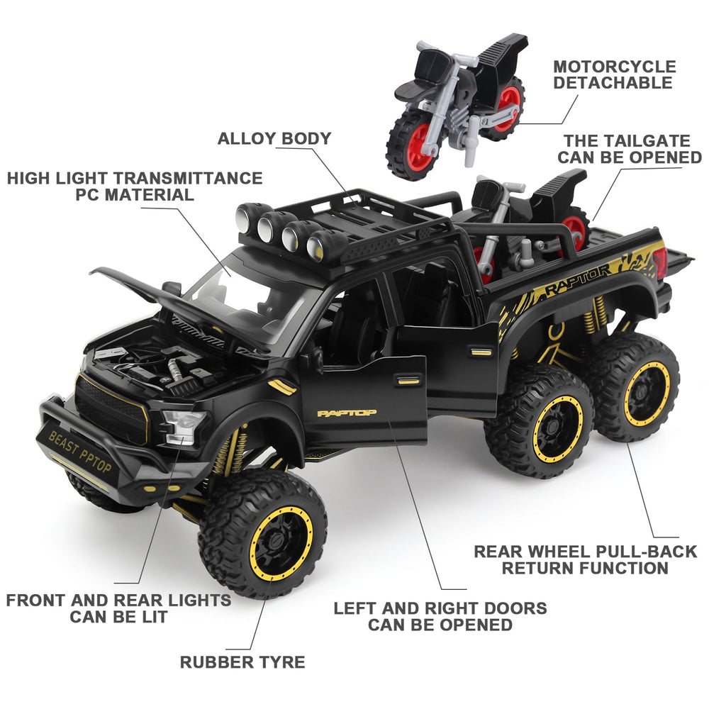 SASBSC truck close-up highlighting durable metal frame for long play