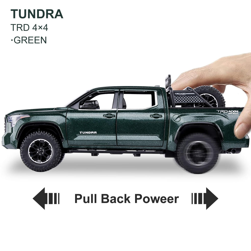 SASBSC Tundra truck green interior detail enhances realistic ride feel