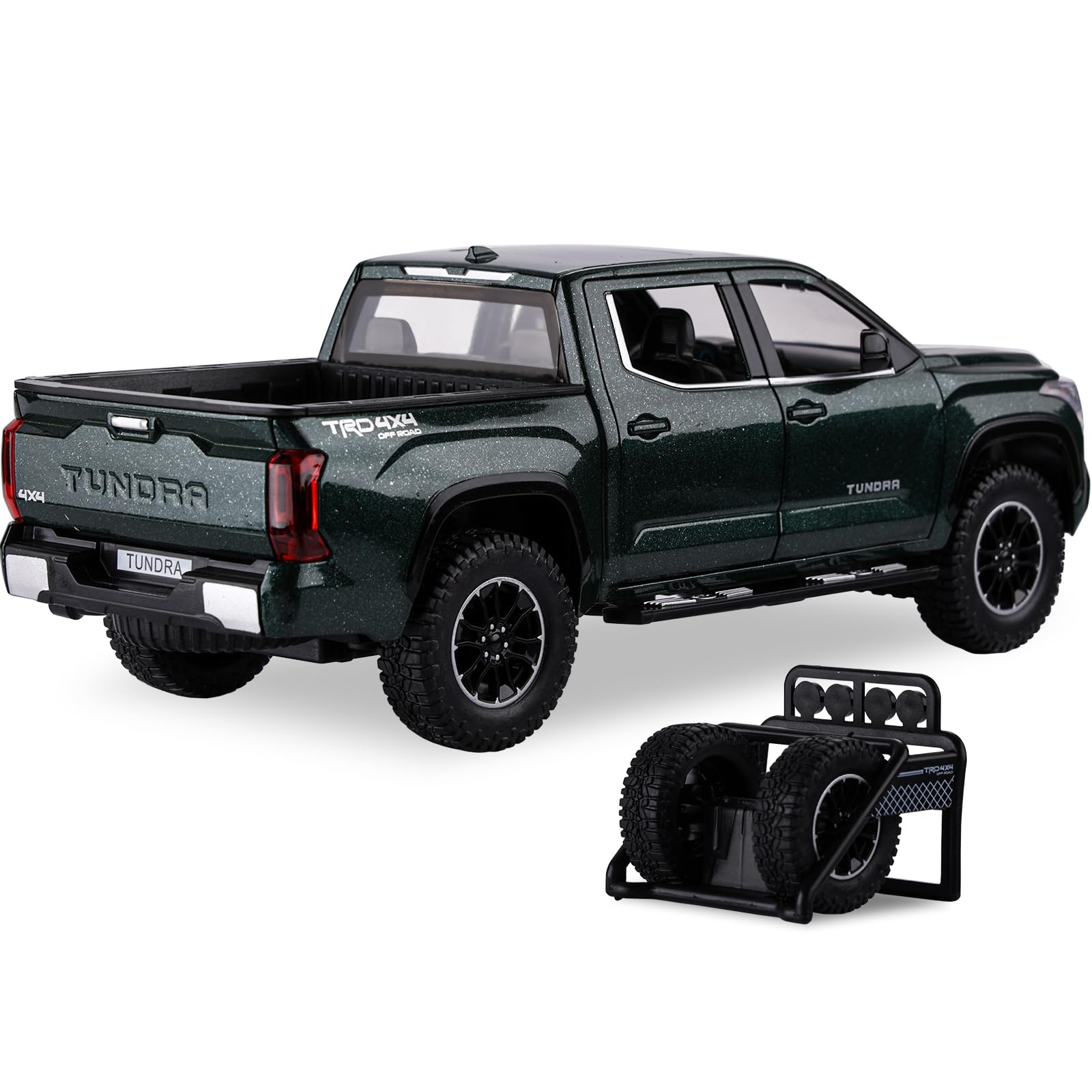 SASBSC Tundra truck green pull-back action for quick starts
