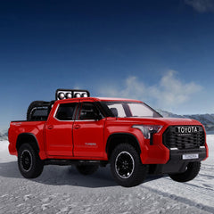 SASBSC Tundra truck lights and sounds enhance immersion during playtime.