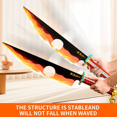 SATHIBI Demon Sword assembled model on stand for anime fans