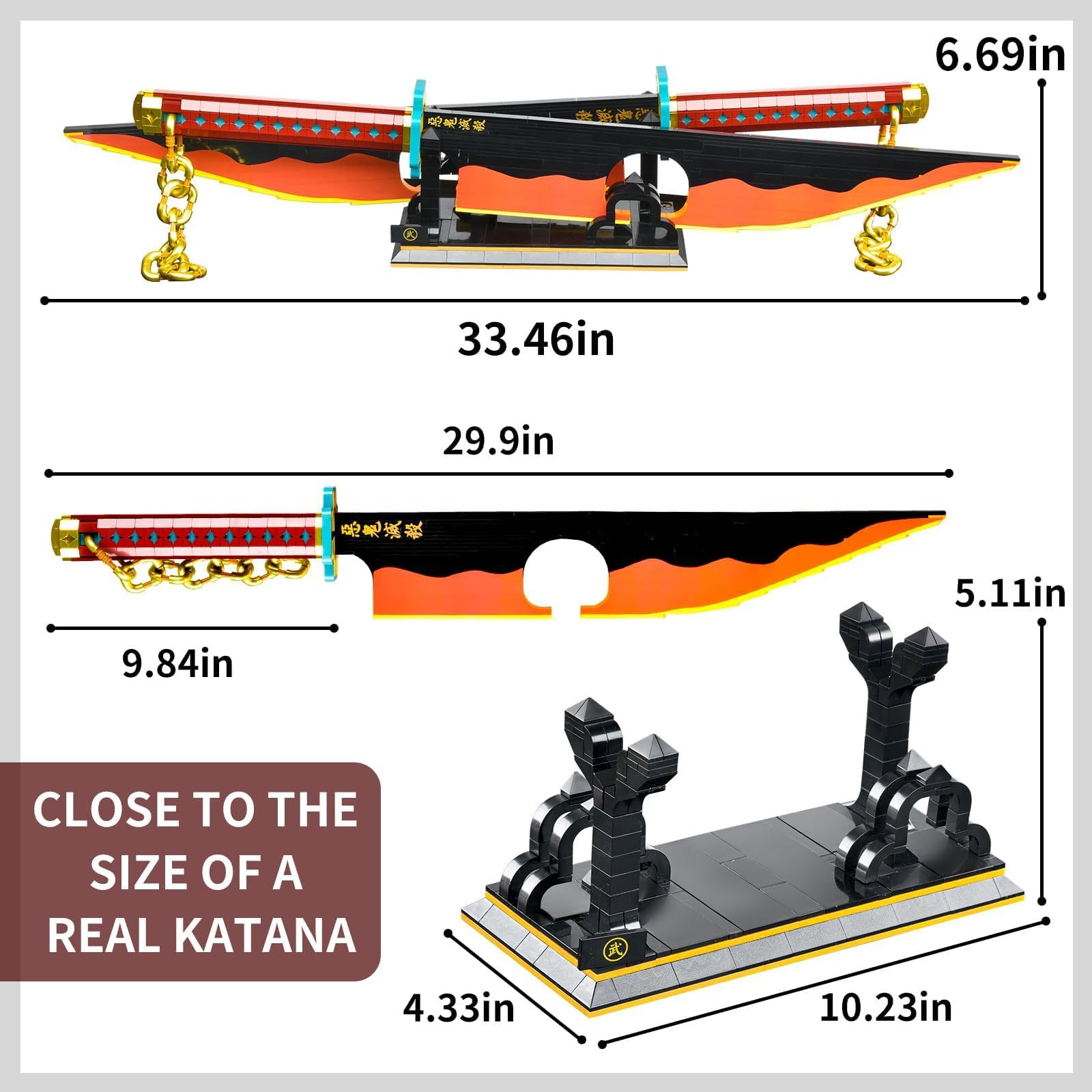 SATHIBI Demon Sword assembly instructions guide a satisfying build