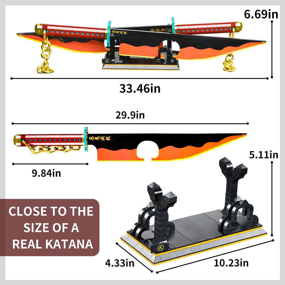 SATHIBI Demon Sword assembly instructions guide a satisfying build