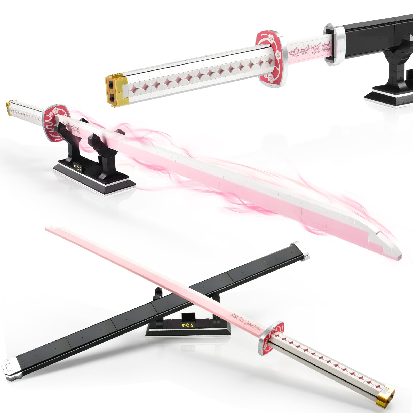 SATHIBI 39-inch demon sword blade ready for display and cosplay