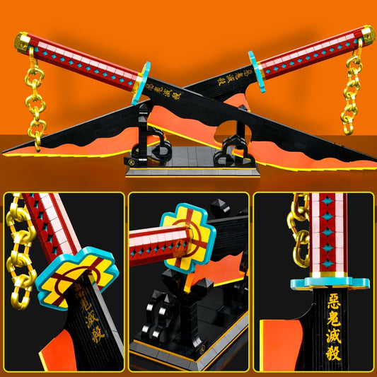 SATHIBI Demon Sword handle and blade showcase precise construction and tactile feel
