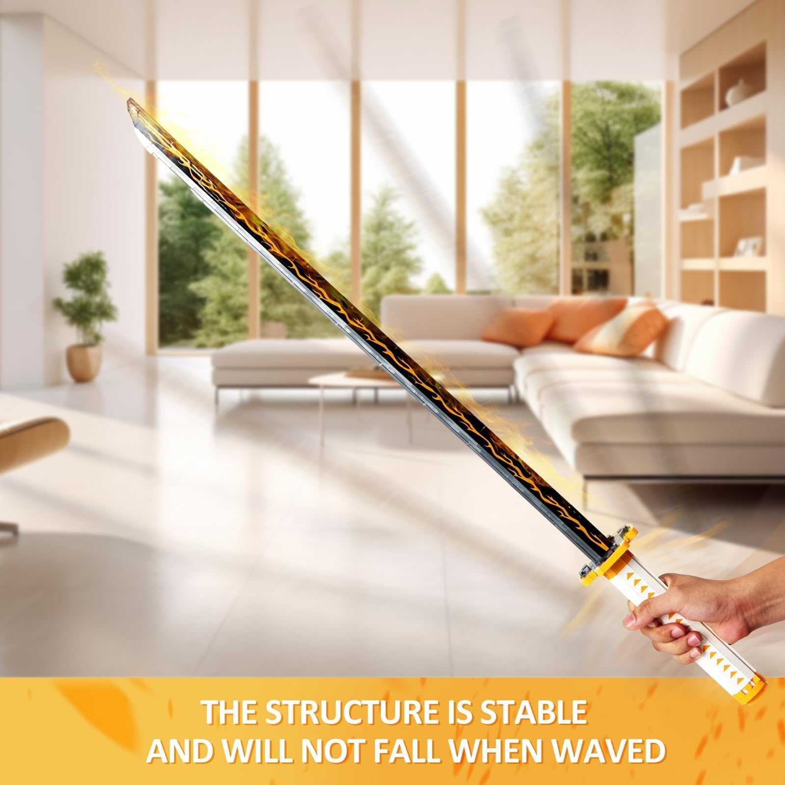 SATHIBI Demon Sword Stand — stable support for collectible display