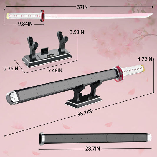 SATHIBI Tsuyuri Kanao sword kit with scabbard for authentic cosplay