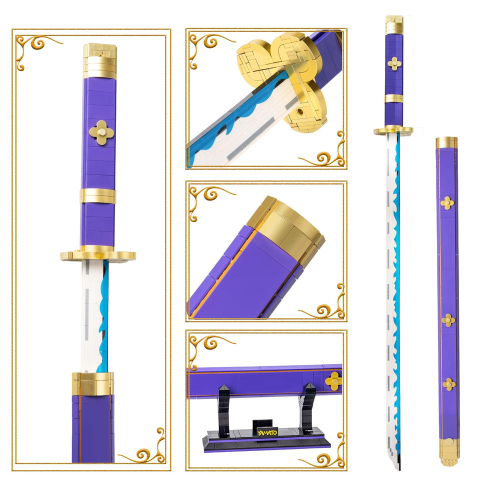 SATHIBI Yamato sword building set scabbard ready for display or storage