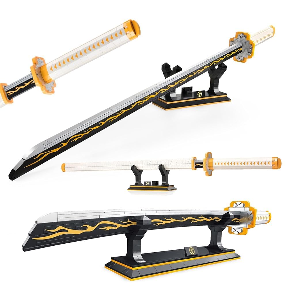 SATHIBI Zenitsu Demon Sword Building Set — detailed replica for display and imaginative play