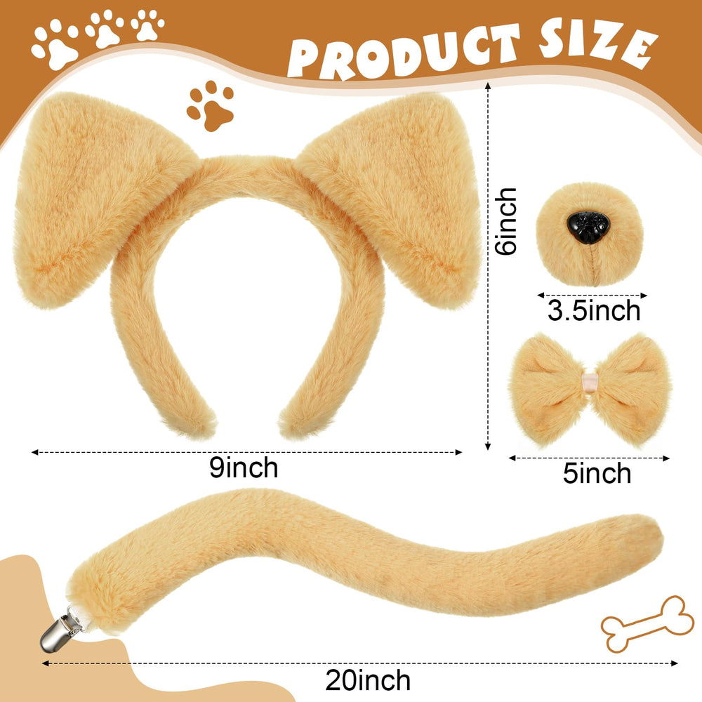 SATINIOR puppy tail: adjustable belt for secure, realistic movement