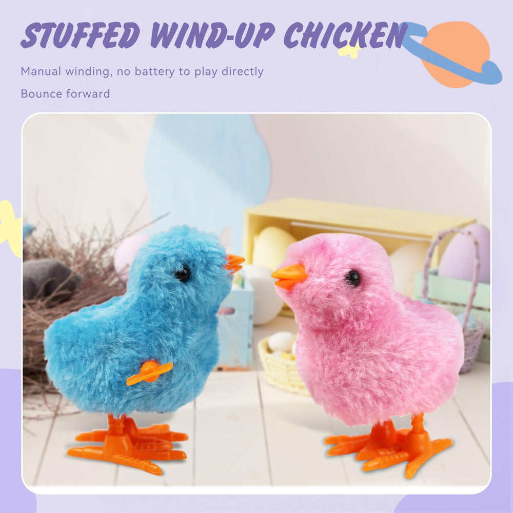 SAURAWAN wind-up chicks walk and glide for engaging motion play
