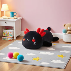 Sausudols Axolotl Plush bedtime snuggle companion for kids.