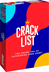 SAVANA Crack List card game setup shows quick, giggly preparation for play.