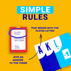SAVANA Crack List letter-themed cards spark rapid answers and banter.