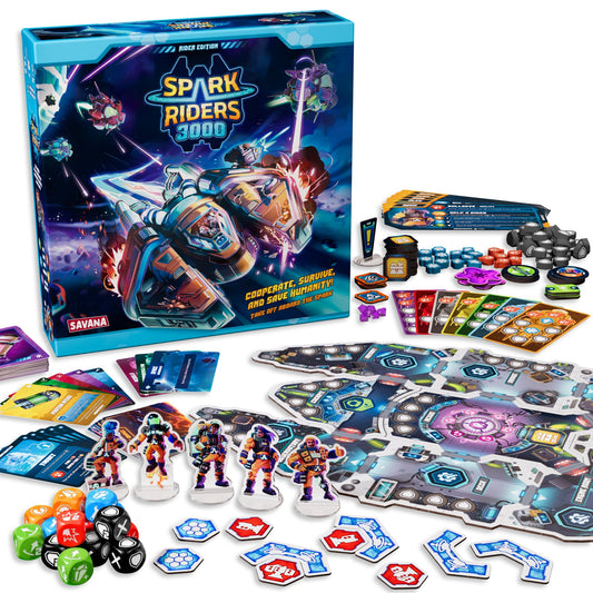 SAVANA Spark Riders 3000 pilot action for solo or team play