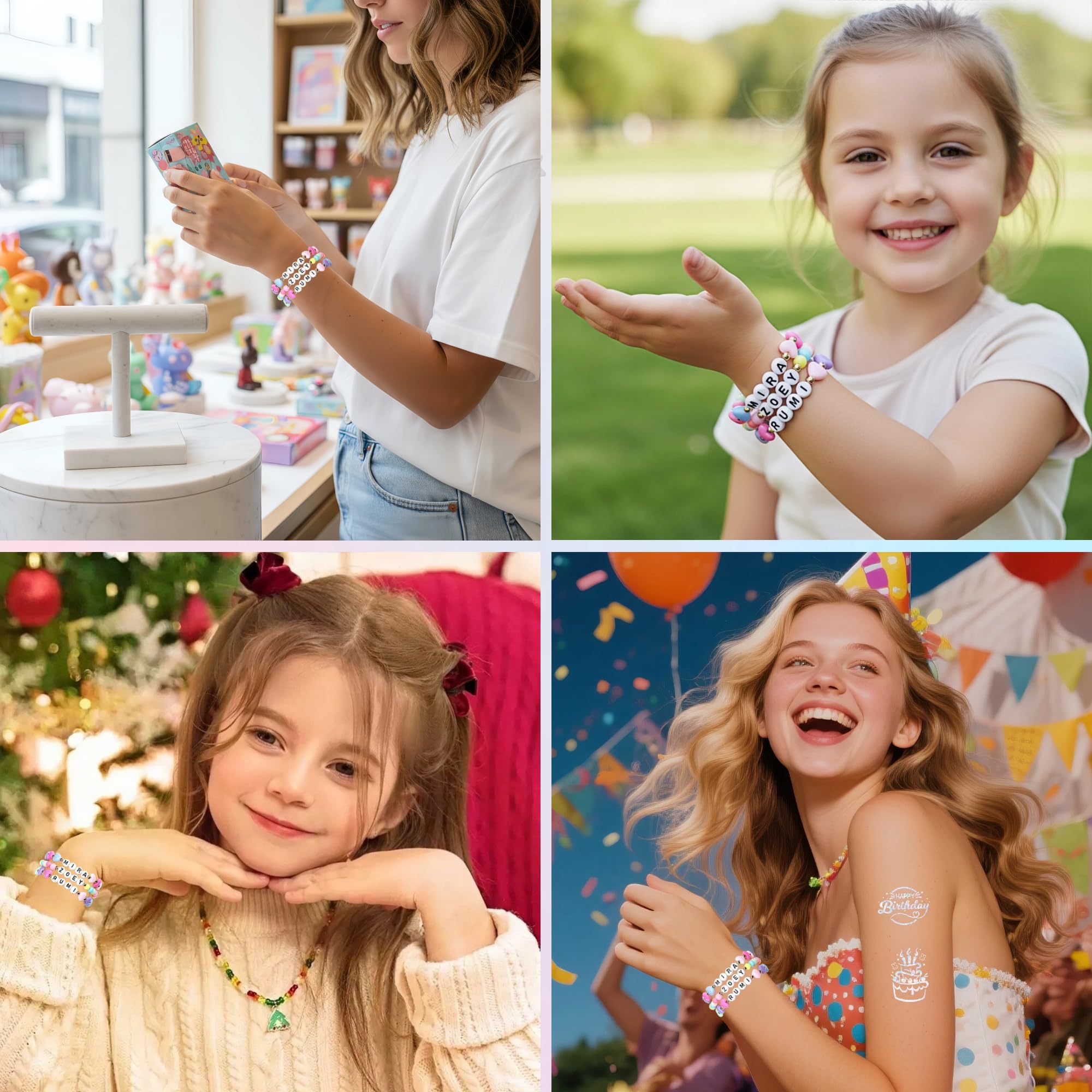 DIY bead set enables customizable bracelets for personal style and fan gatherings.