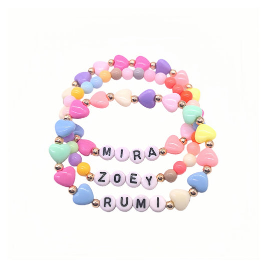 Savito Huntrix 3pc bracelets set with easy-wear design for fans of Huntrix and K-pop fashion.