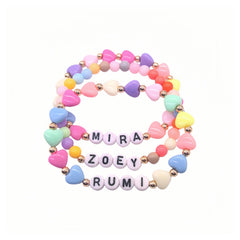 Savito Huntrix 3pc bracelets set with easy-wear design for fans of Huntrix and K-pop fashion.