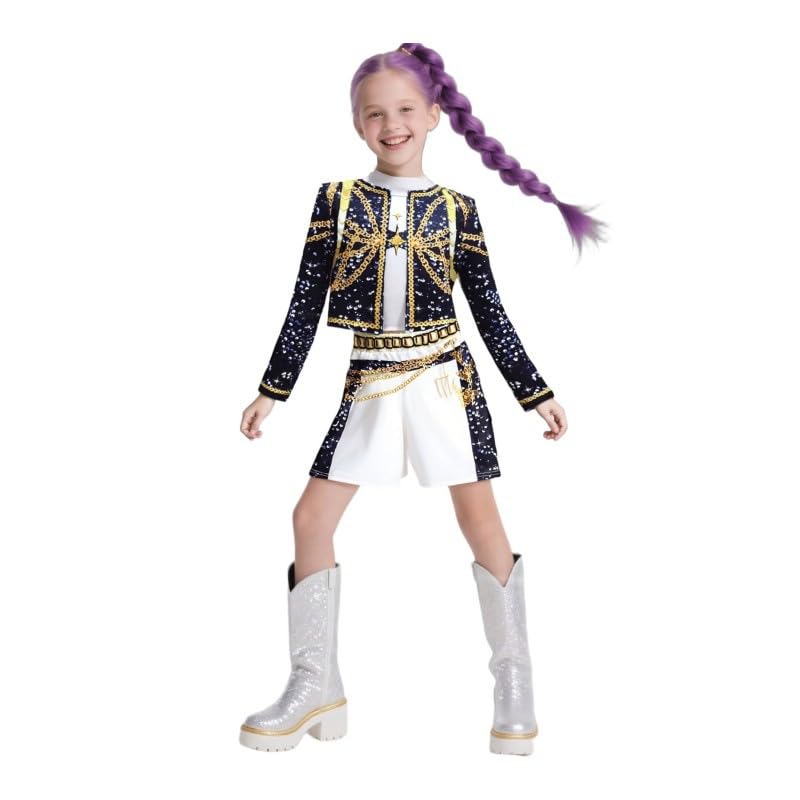 Savito Pop Idol jacket front view with vibrant stage-worthy print for performances