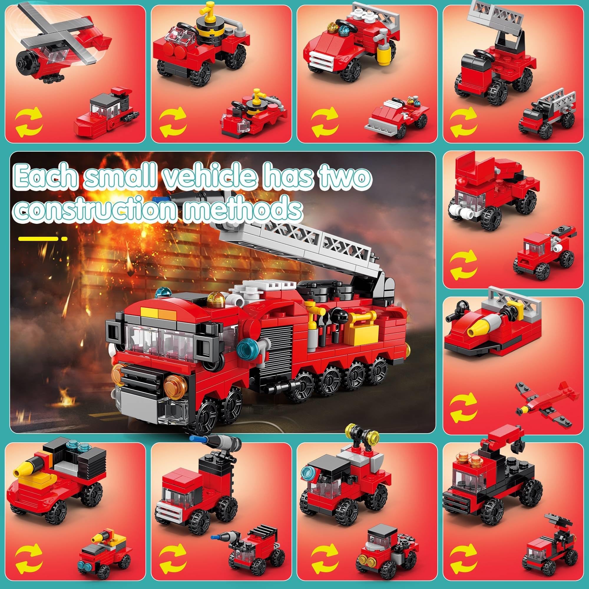 Sawaruita 30Pack excavator mini car fosters construction-site pretend play and teamwork
