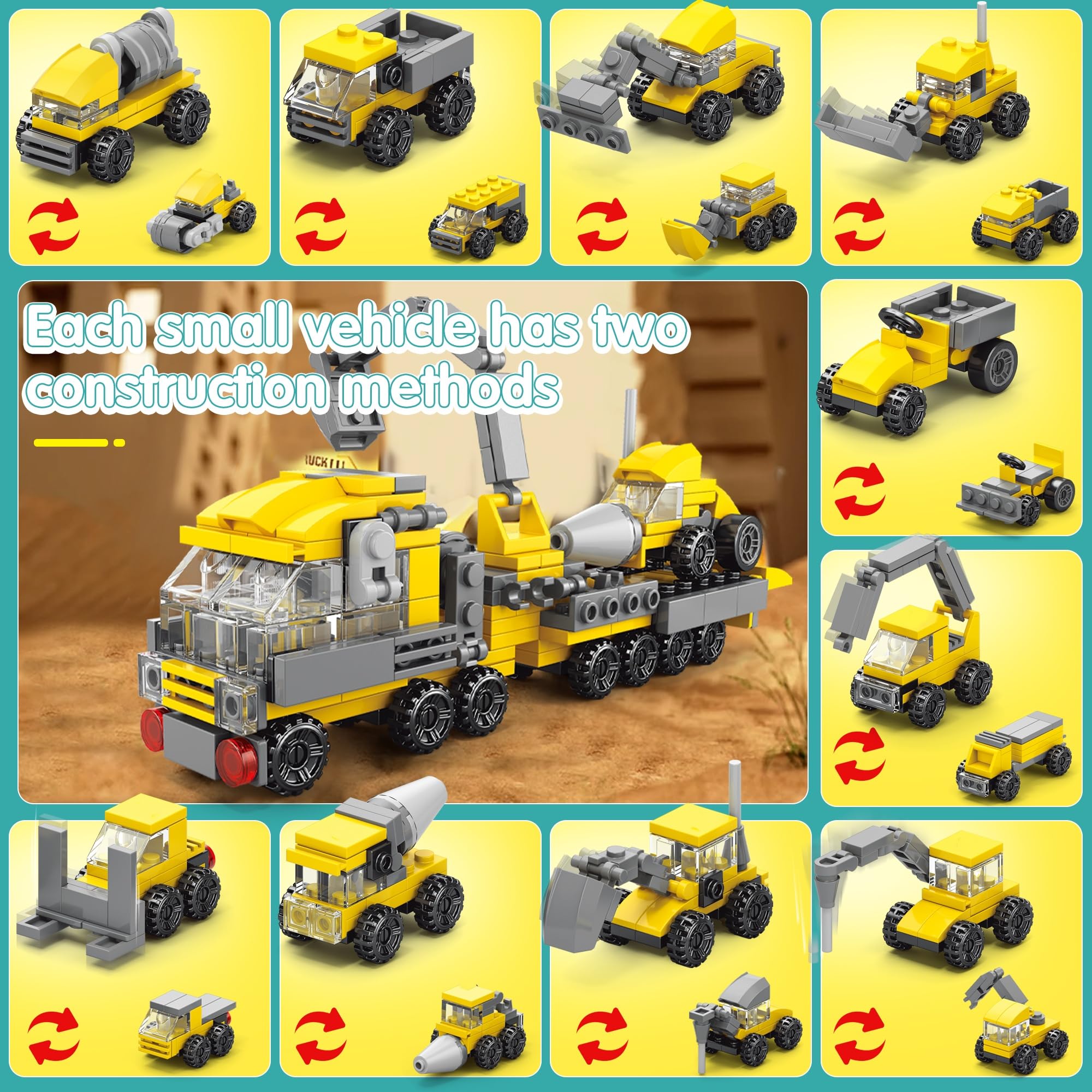 Sawaruita 30Pack transport-truck mini cars suit classroom prizes and party stations