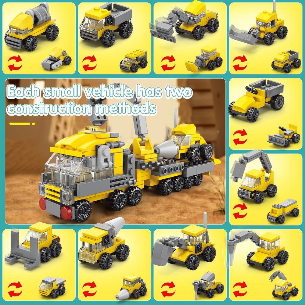 Sawaruita 30Pack transport-truck mini cars suit classroom prizes and party stations